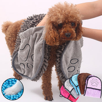 Microfiber Pet Bath Towel