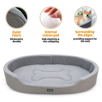 Plush & Cozy Pet Bed